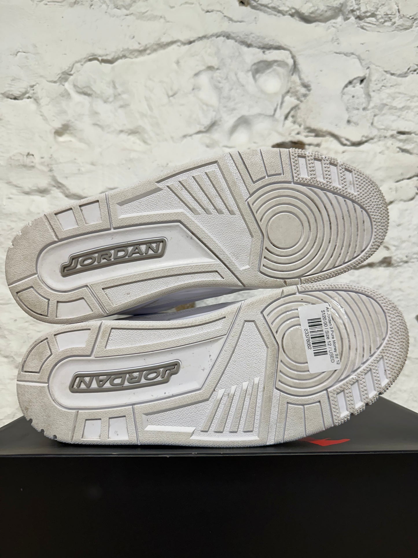 Air Jordan 3 Pure Money Sz 12