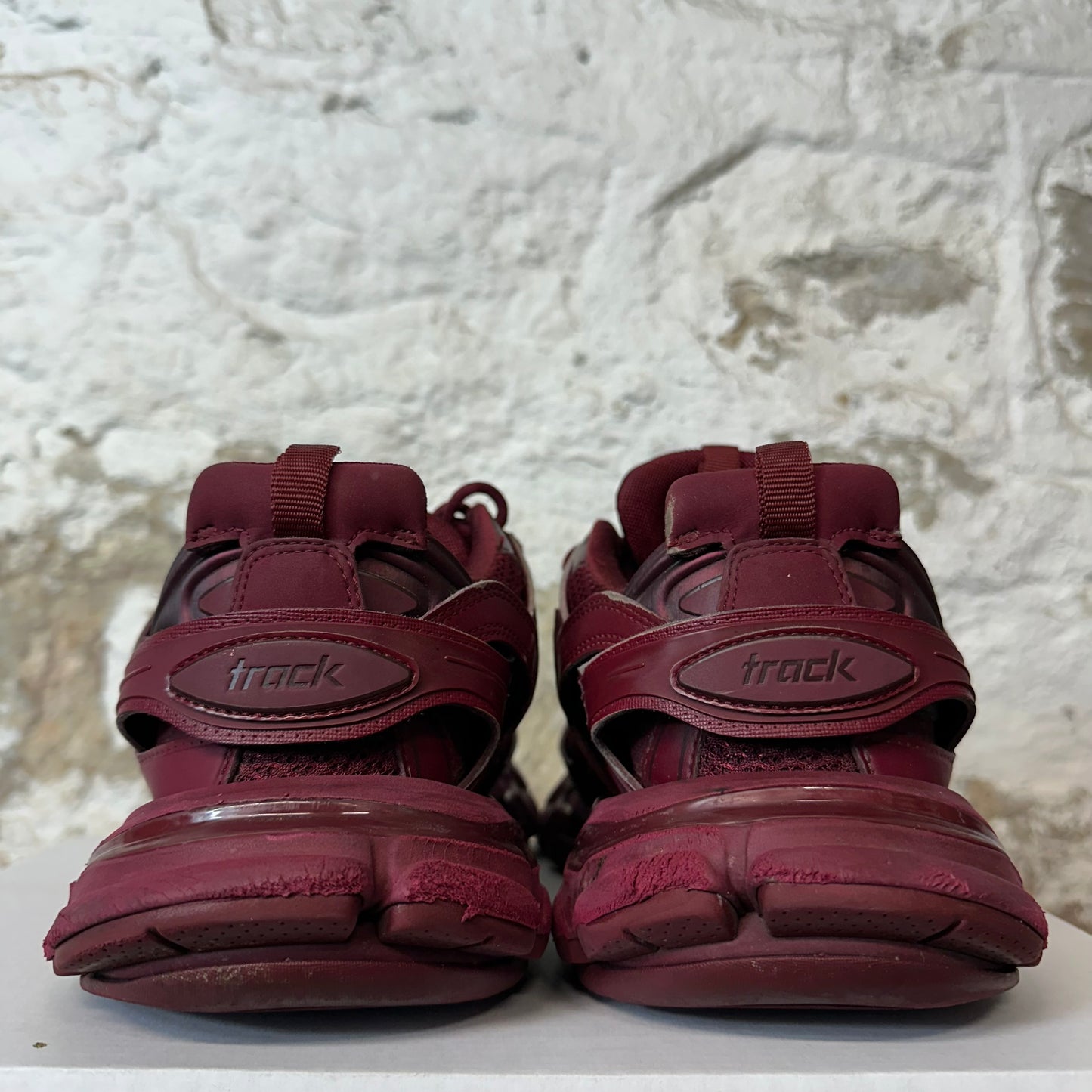 Balenciaga Track Runner Maroon Sneaker Sz 8 (41)