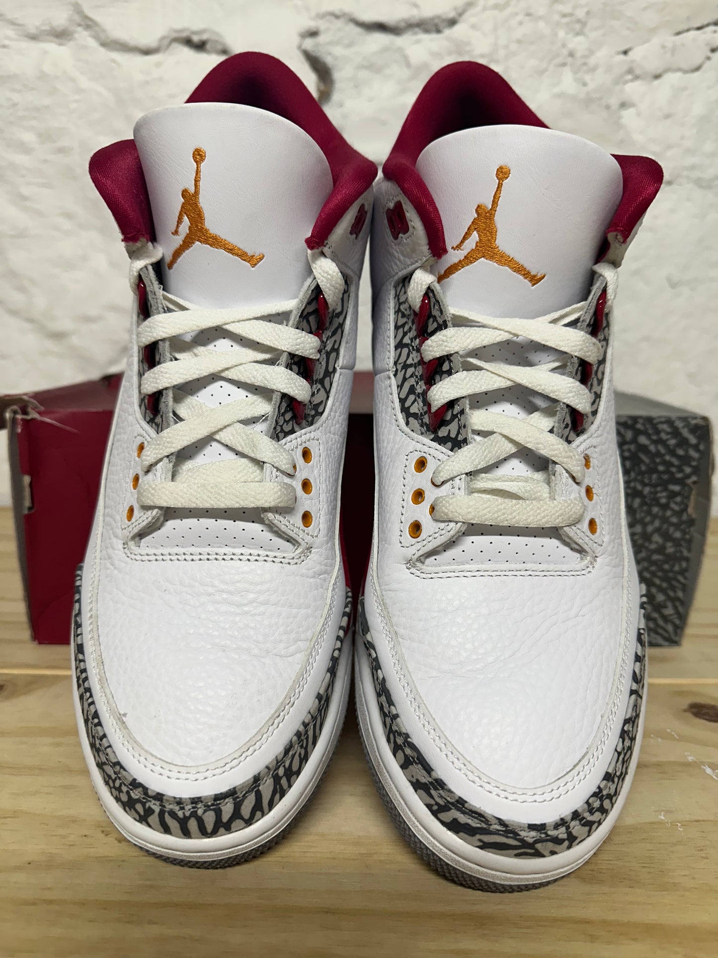 Air Jordan 3 Cardinal Sz 11