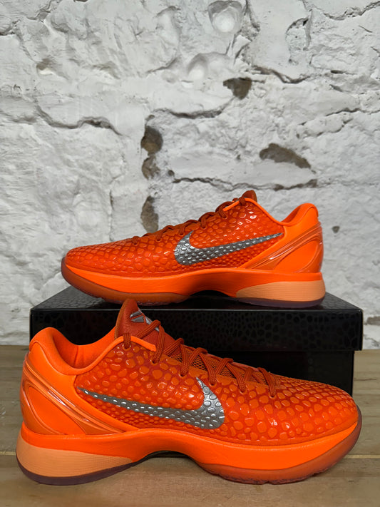 Nike Kobe 6 Protro Total Orange Sz 10 DS
