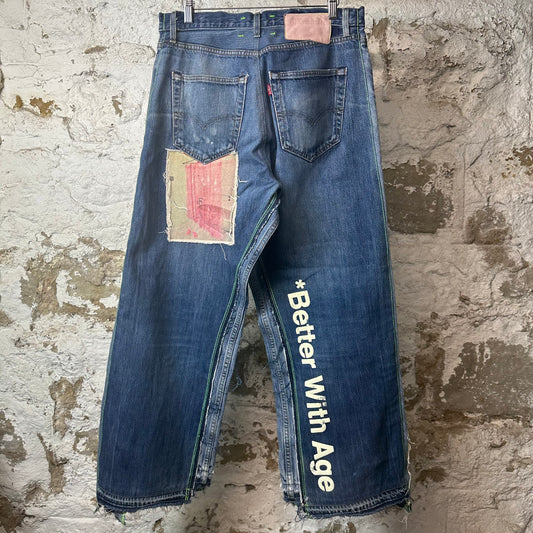 Better With Age Fleetwood Blue Denim Jeans Sz 30
