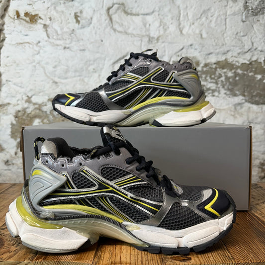 Balenciaga Runner Dark Grey Yellow White Sneaker Sz 9 (42)