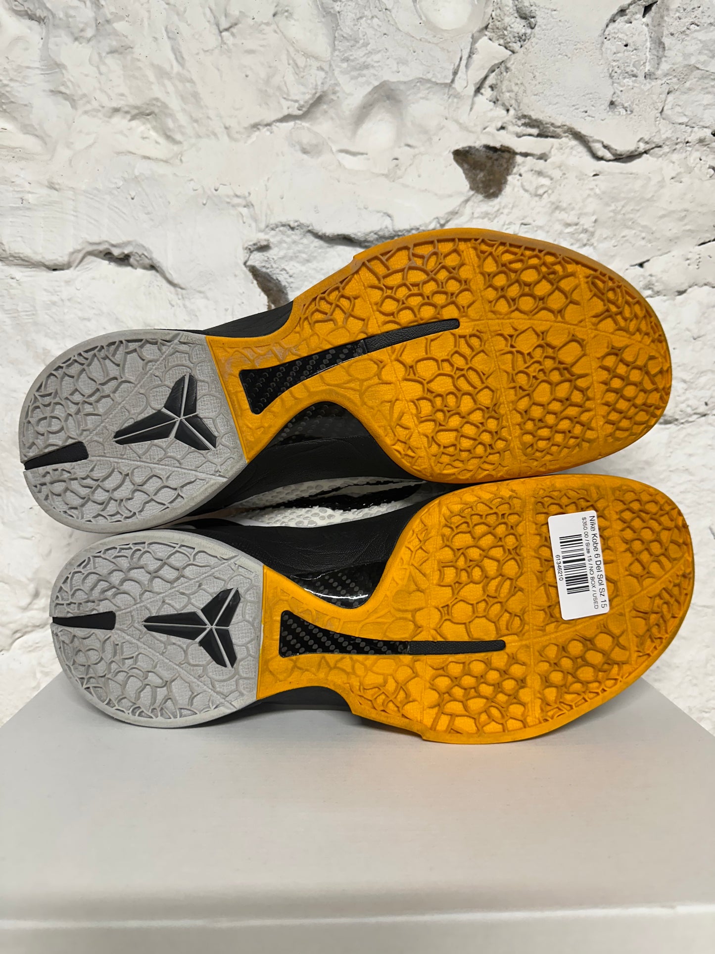 Nike Kobe 6 Protro White Del Sol Sz 15