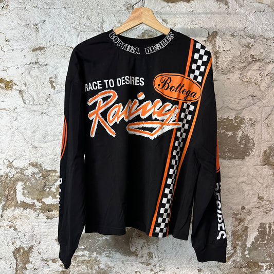 Bottega Desires Racing Black Long Sleeve Sz S