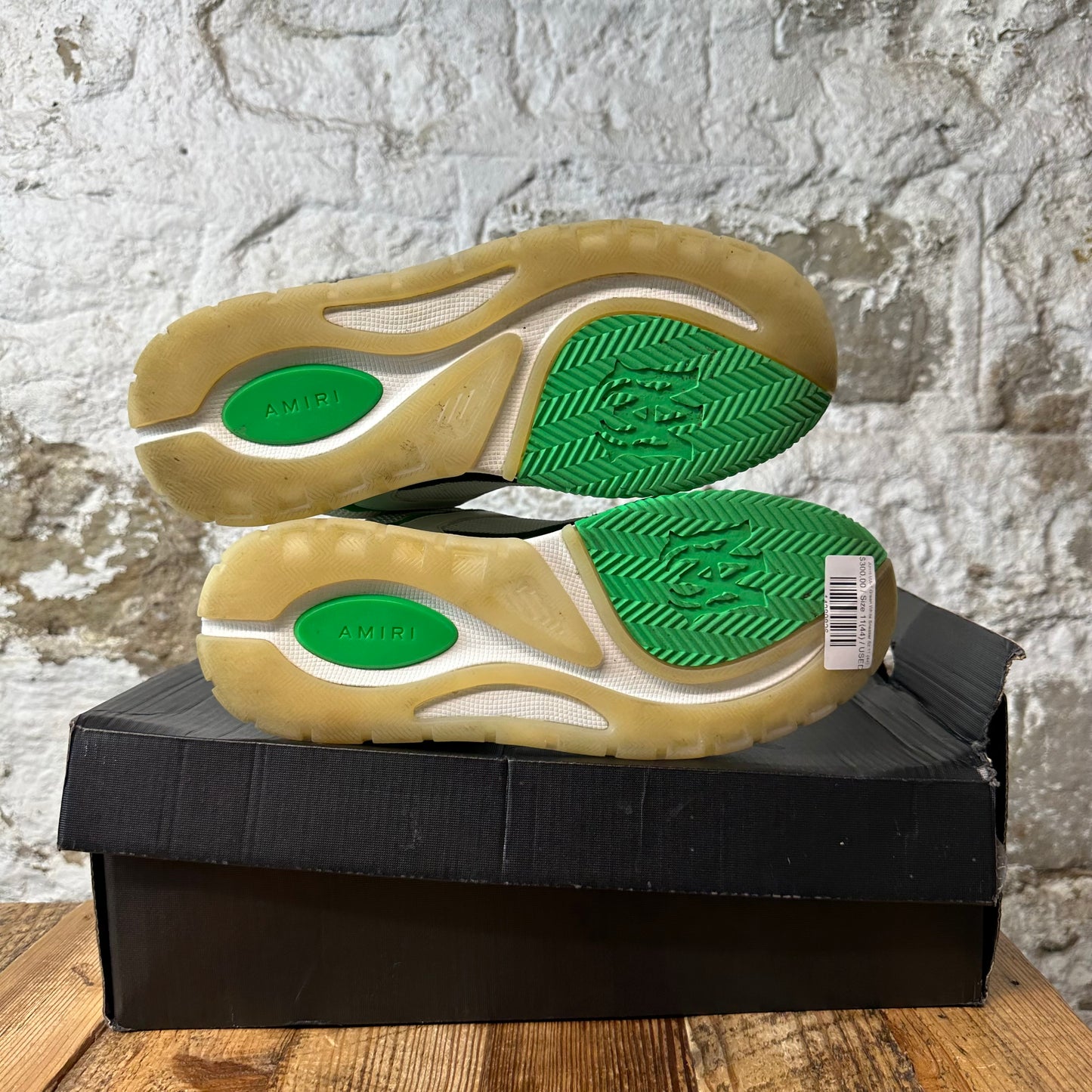 Amiri MA-1 Green White Sneaker Sz 11 (44)