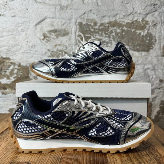 Bottega Veneta Abyss Silver Orbit Sneaker Sz 11 (44)