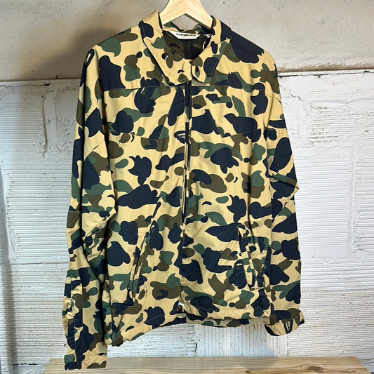 A Bathing Ape 1st Camo College Coach Jacket Sz S
