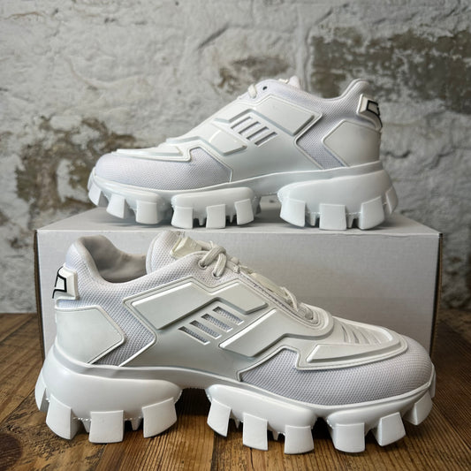 Prada Cloudust Thunder Triple White Sneaker Sz 6.5 (39.5)