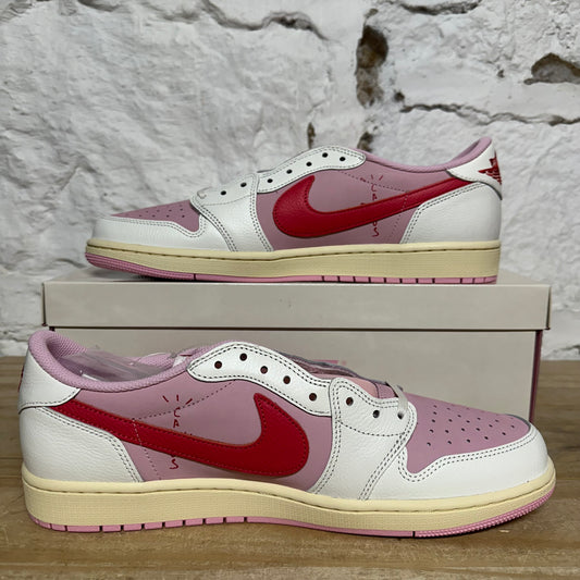 Air Jordan 1 Low Travis Scott Tropical Pink Sz 13 DS