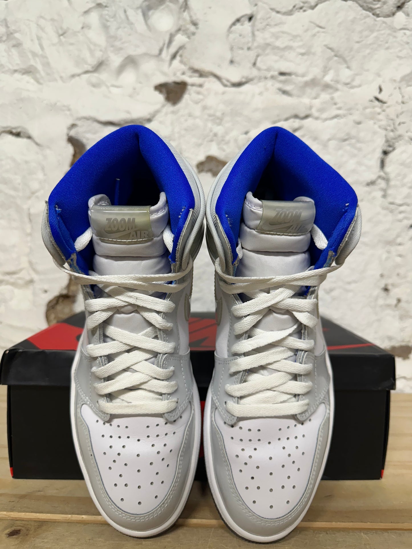 Air Jordan 1 High Zoom Racer Blue Sz 9