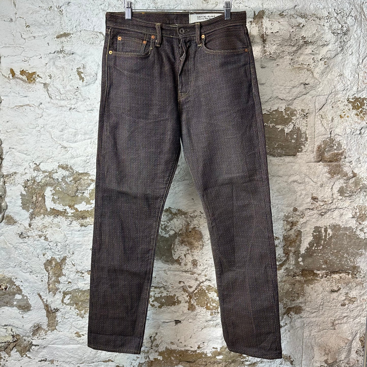 Kapital Century 5P Monkey Cisco Jeans Sz 32
