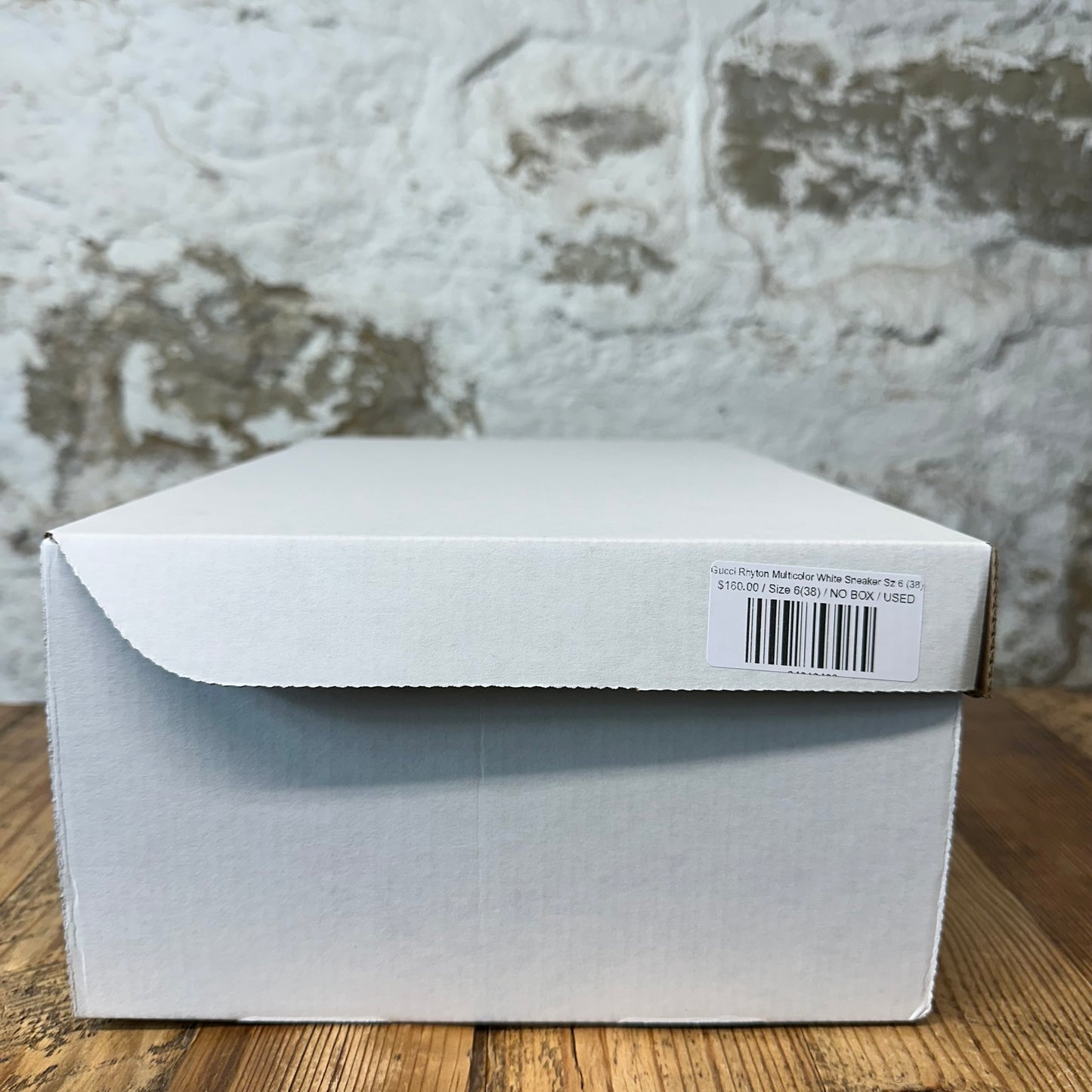 Gucci Rhyton Multicolor White Sneaker Sz 6 (38)