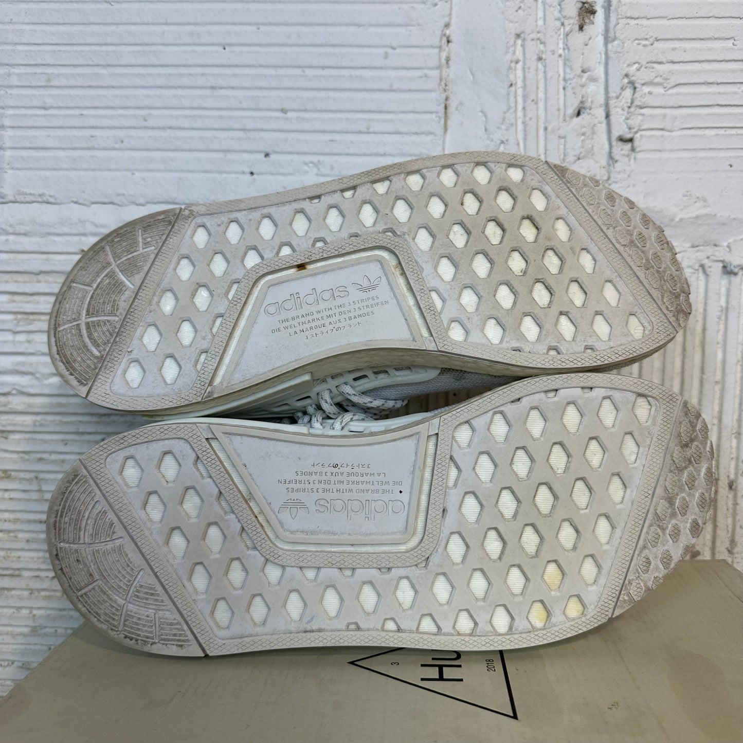 Adidas NMD Human Race Extra Eye White Sz 6.5