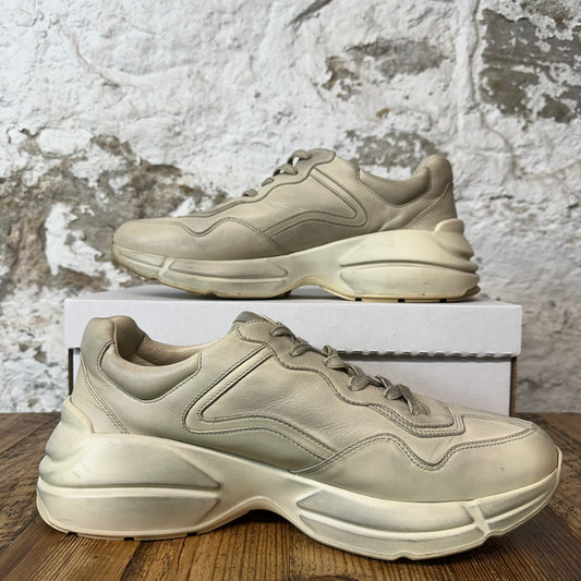Gucci Rhyton Mouth Logo Cream Sneaker Sz 10