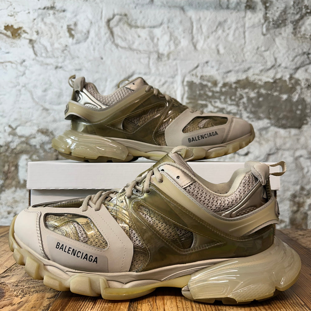 Balenciaga Track Runner Light Beige Clear Sneaker Sz 11 (44)