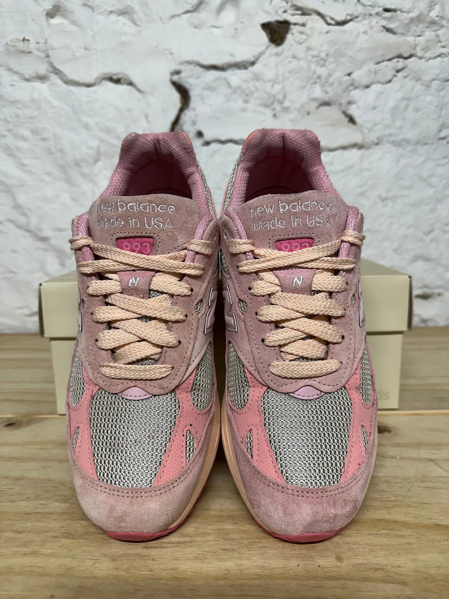 New Balance 993 JFG Powder Pink Sz 8