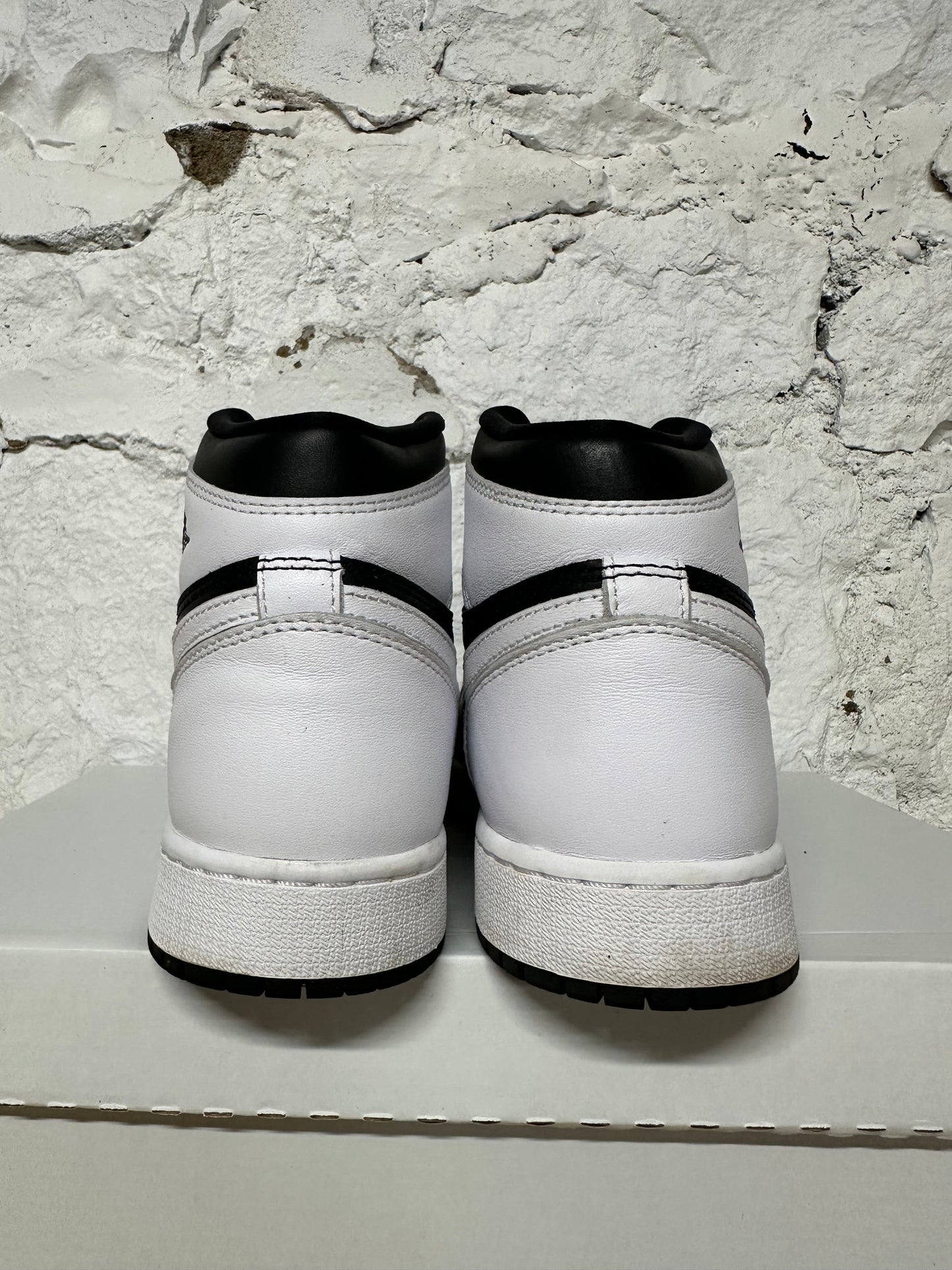 Air Jordan 1 High Black White Sz 6.5Y