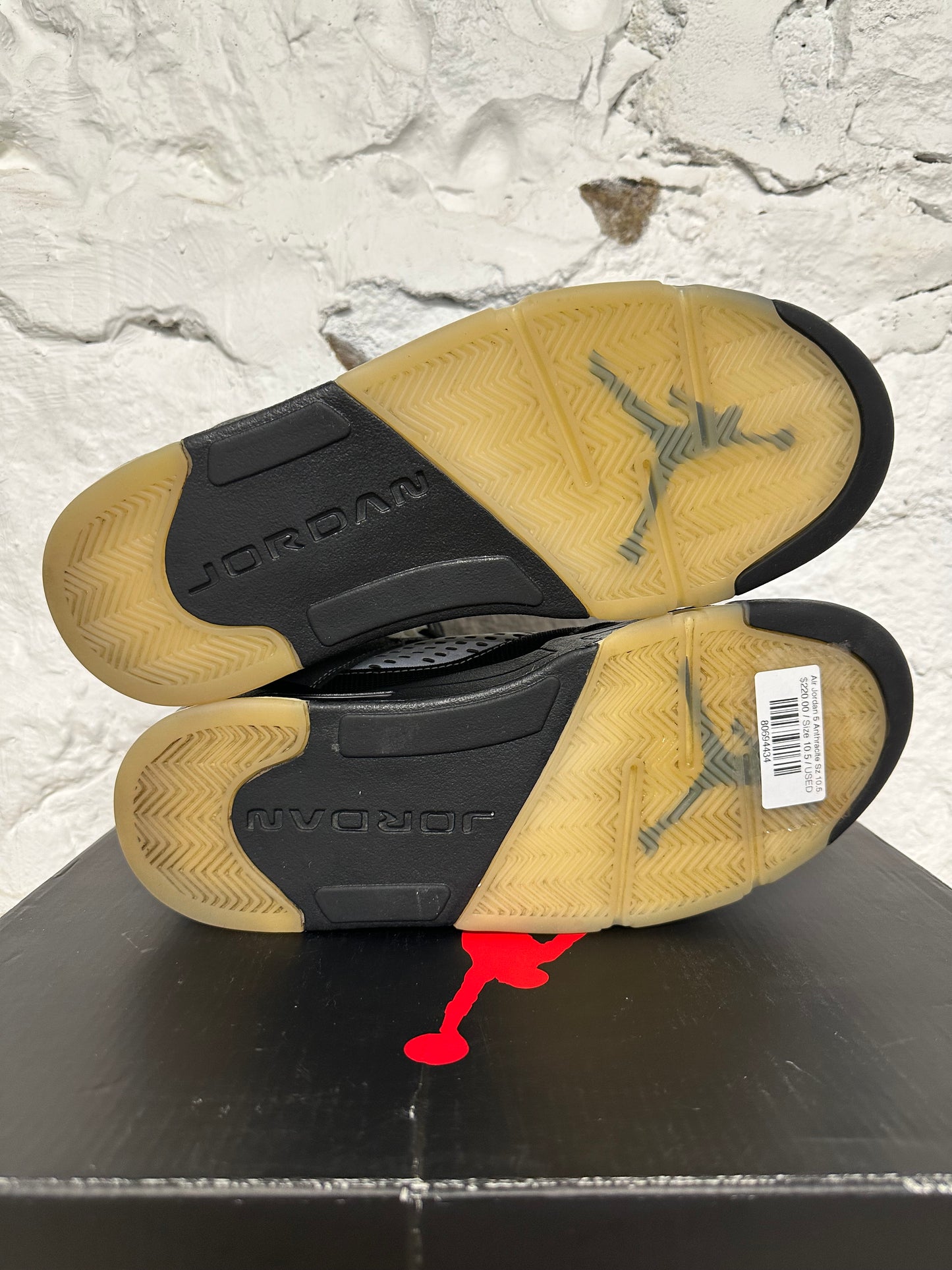 Air Jordan 5 Anthracite Sz 10.5