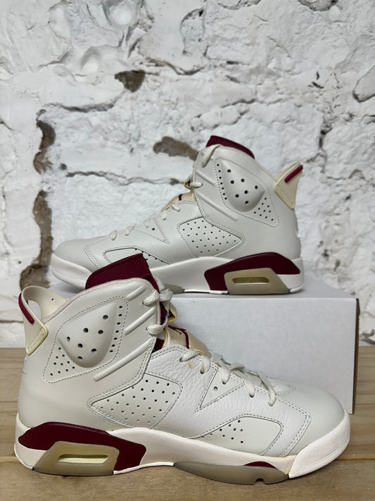Air Jordan 6 Maroon Sz 9
