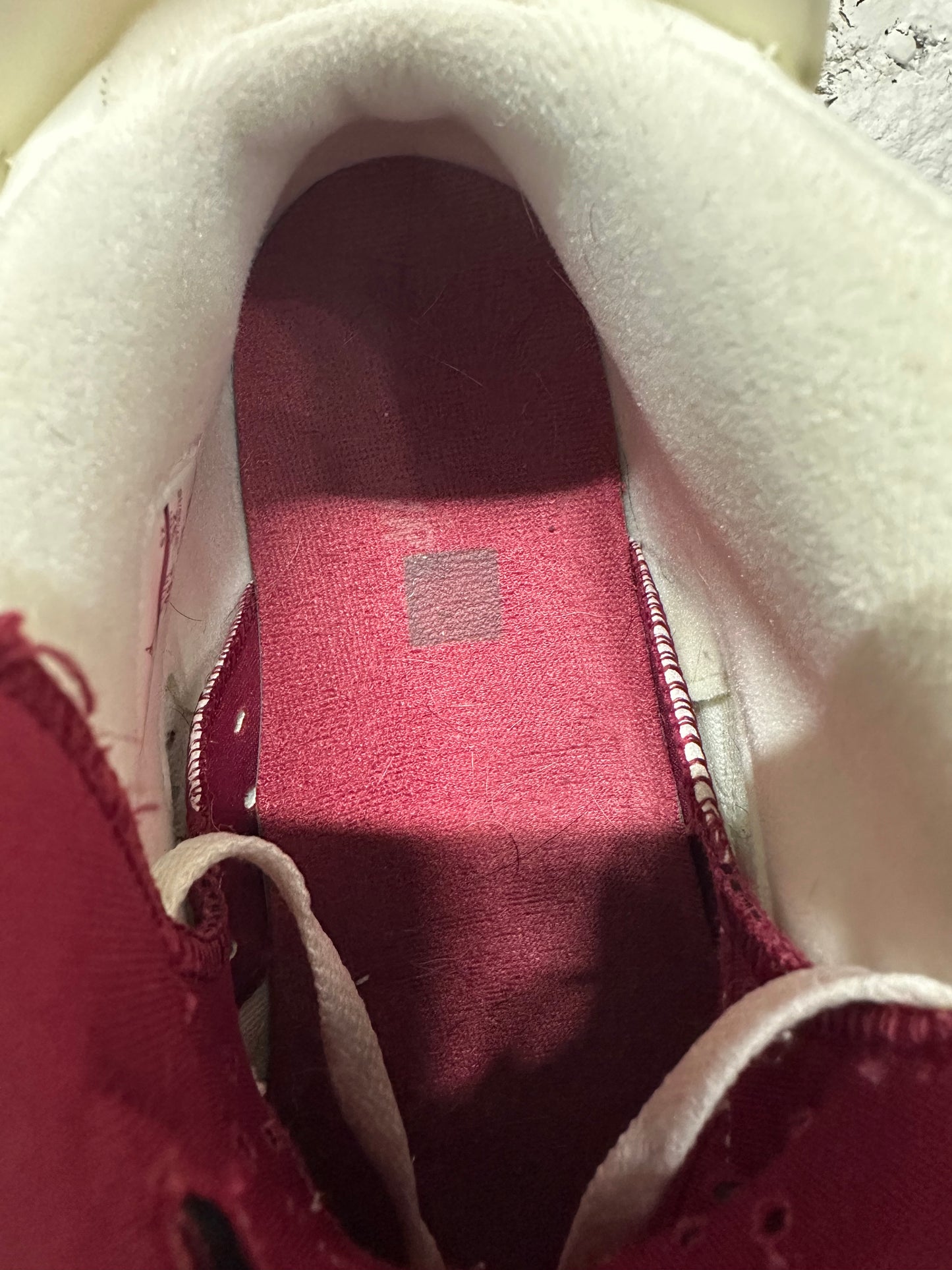 Air Jordan 6 Maroon Sz 14