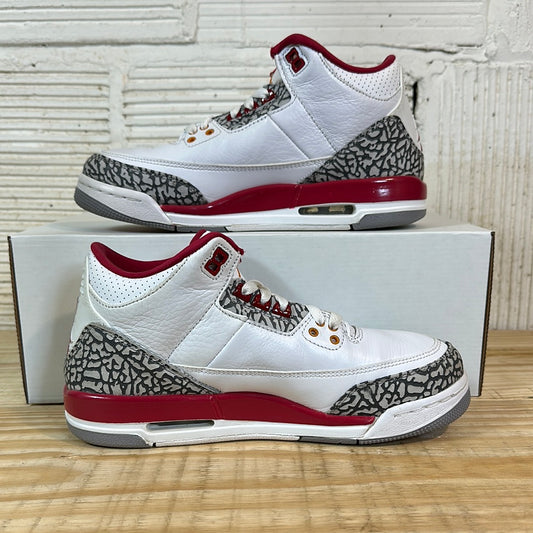 Air Jordan 3 Cardinal Sz 7Y