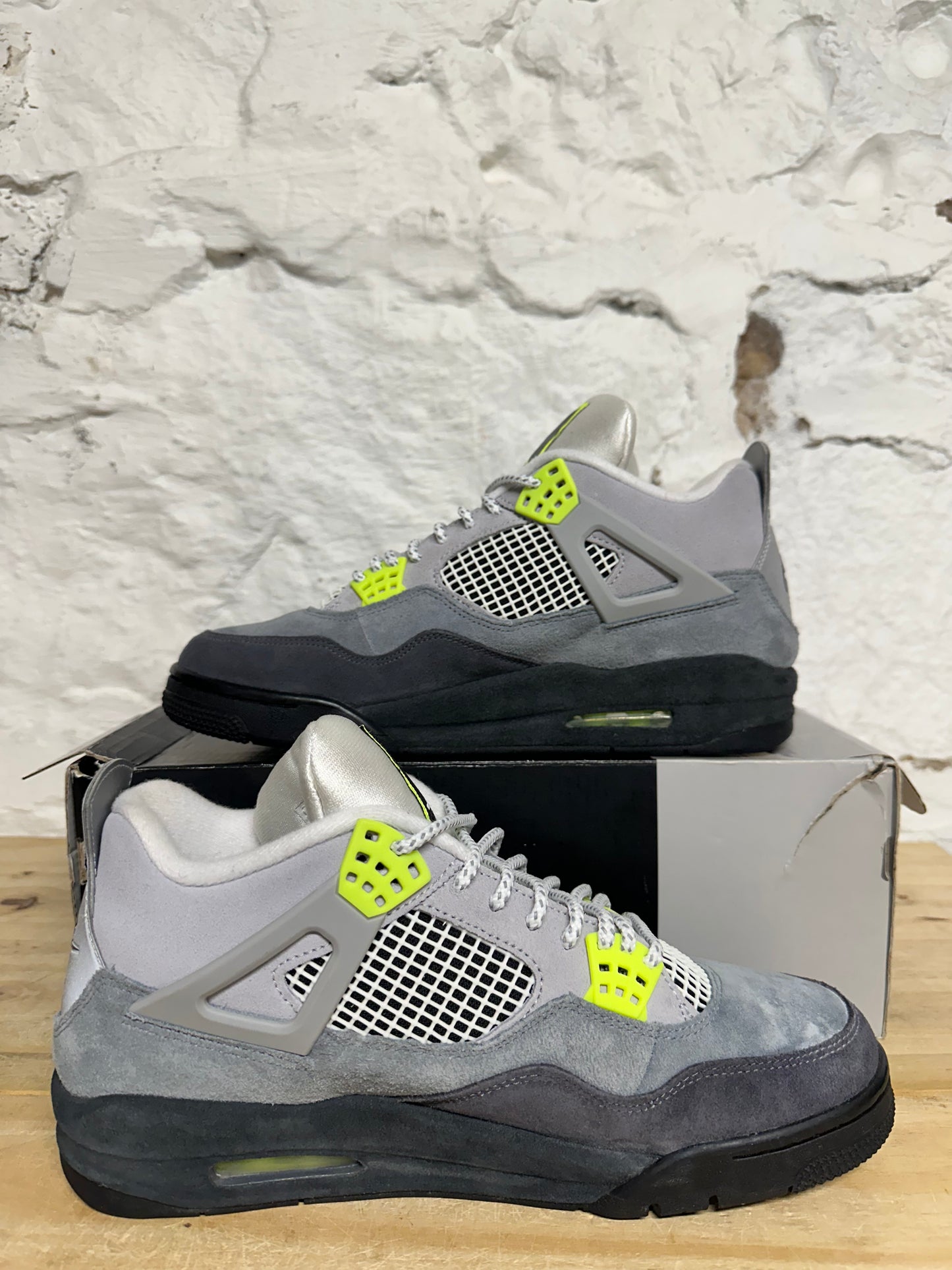 Air Jordan 4 95 Neon Sz 10