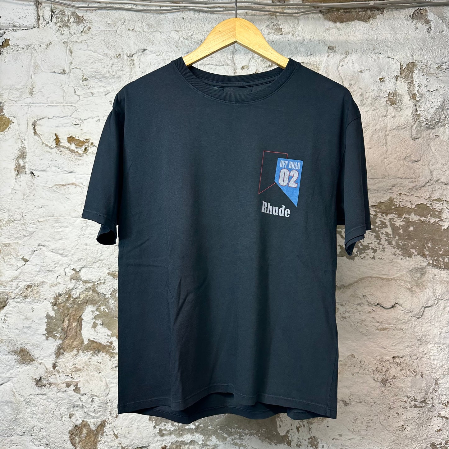 Rhude Off Road T-shirt Black Sz XS