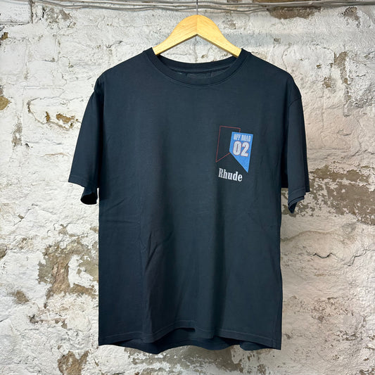 Rhude Off Road T-shirt Black Sz XS