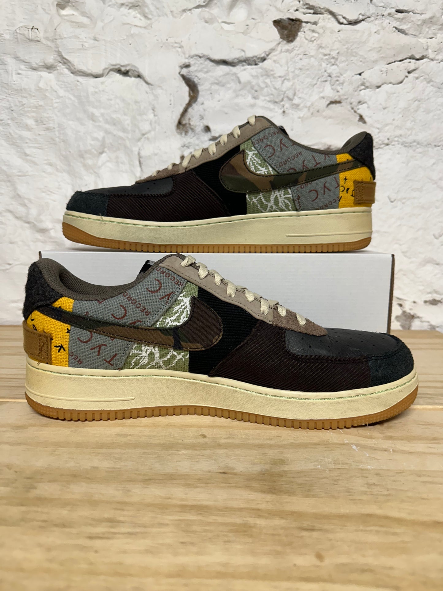 Nike Air Force 1 Low Travis Scott Cactus Jack Sz 14