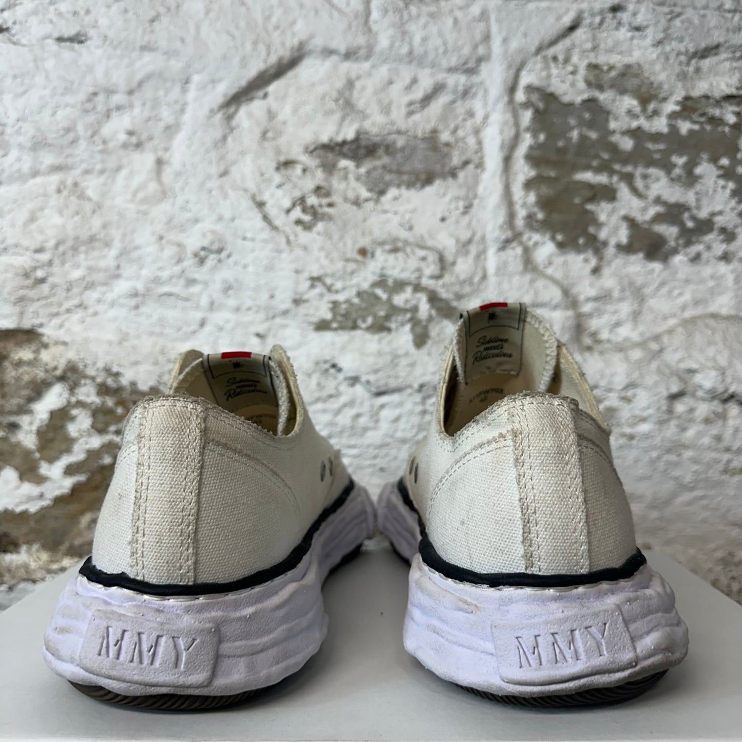 Maison Mihara Peterson 23 Cream White Sneaker Sz 9 (42) No Box