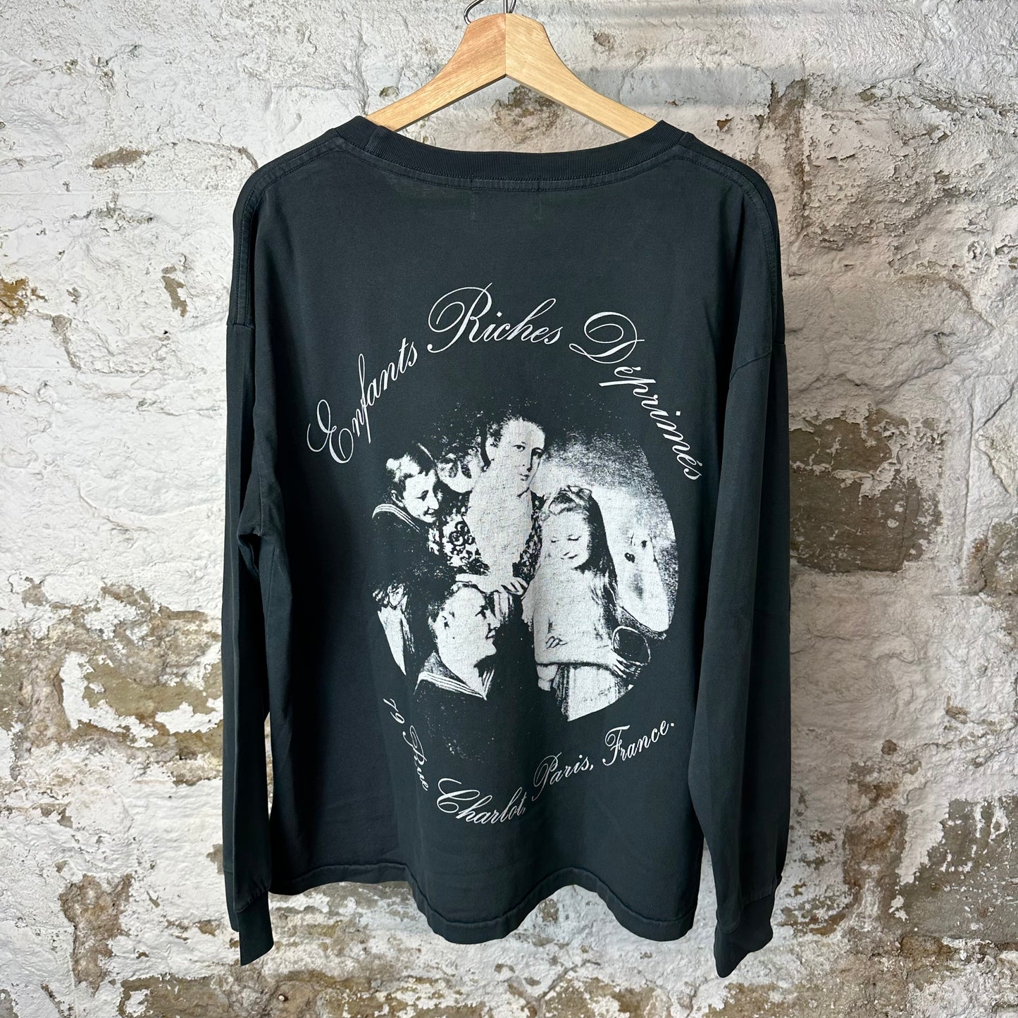 ERD Family Portrait L/s Black Sz M