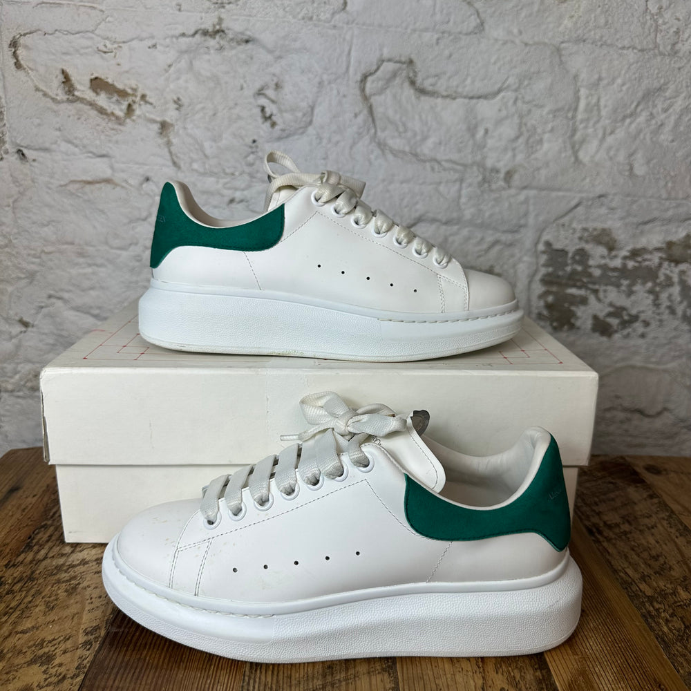 Alexander Mcqueen Teal Tab White Sneaker Sz 7.5 (40.5)