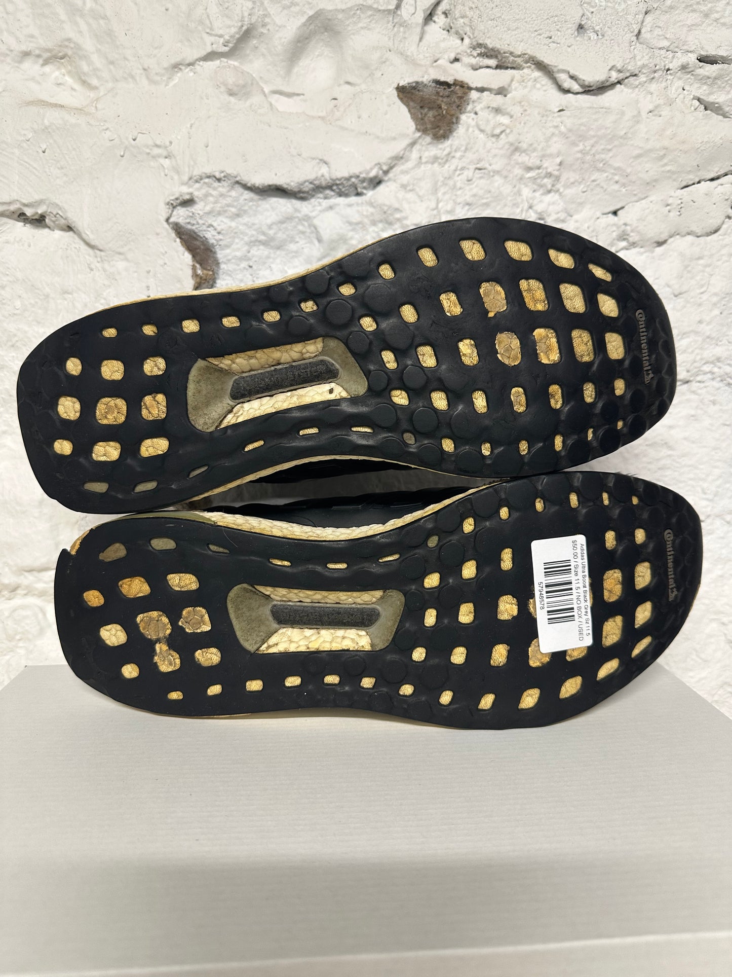 Adidas Ultra Boost Black Grey Sz 11.5