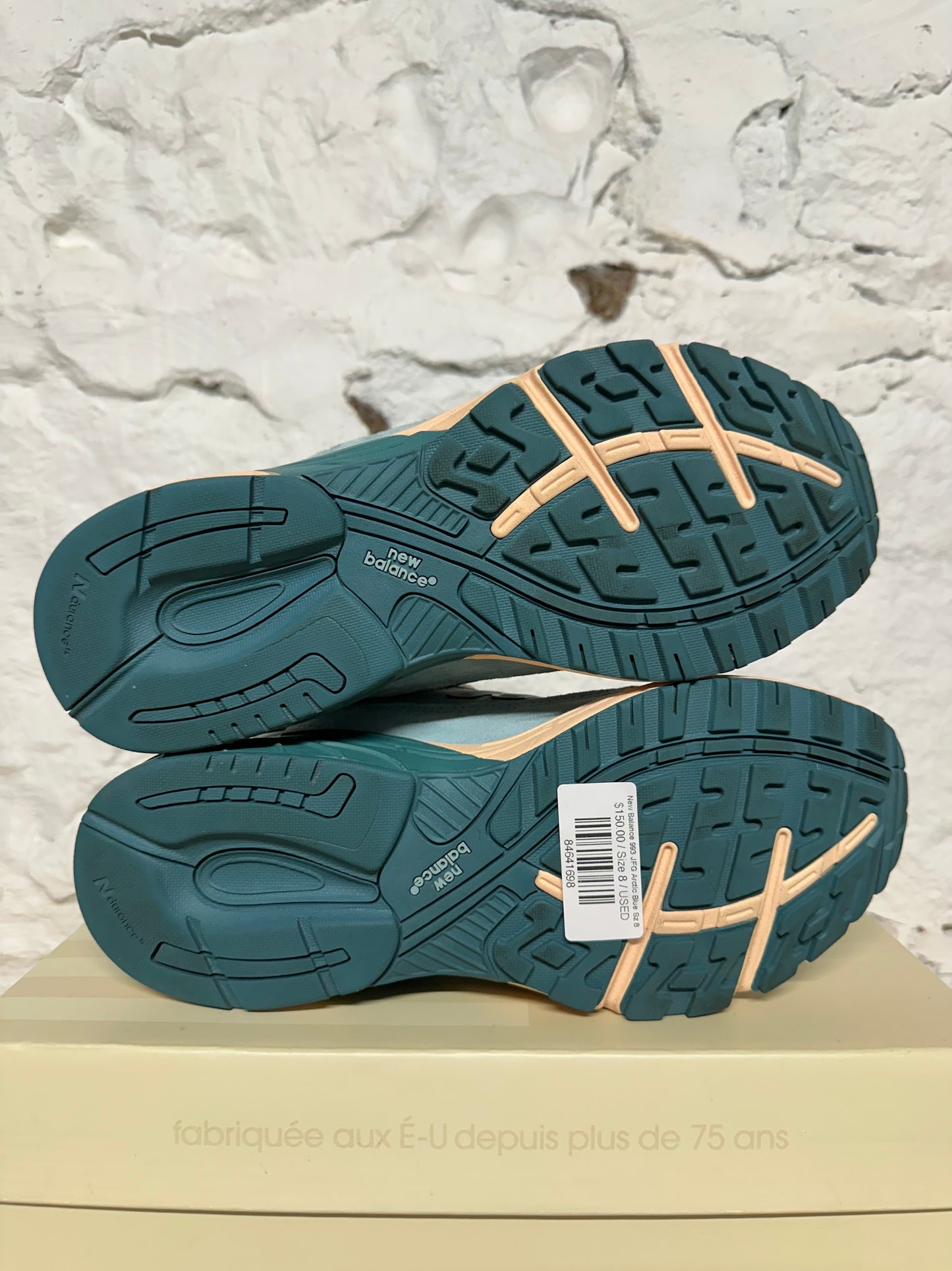 New Balance 993 JFG Arctic Blue Sz 8