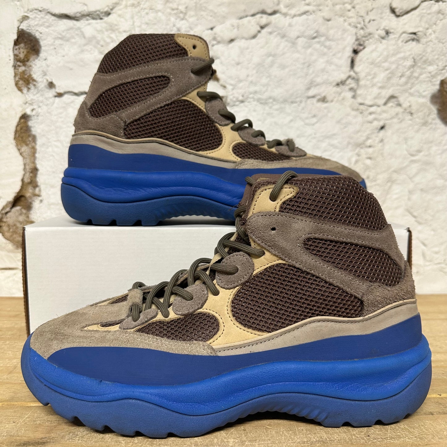 Yeezy Desert Boot Taupe Blue Sz 11