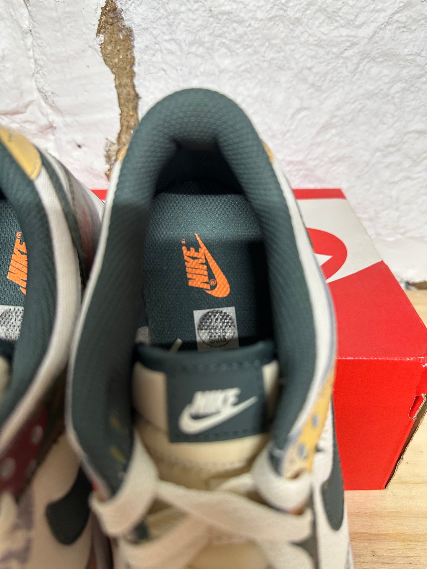 Nike Dunk Low Sail Multi-Camo Sz 7Y