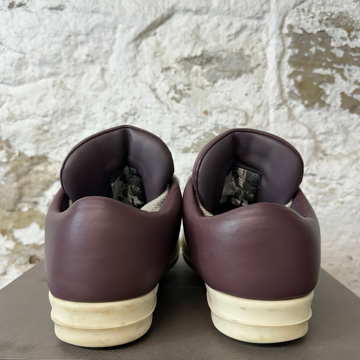 Rick Owens Jumbo Lace Puffer Purple Sneaker Sz 6.5 (39.5)
