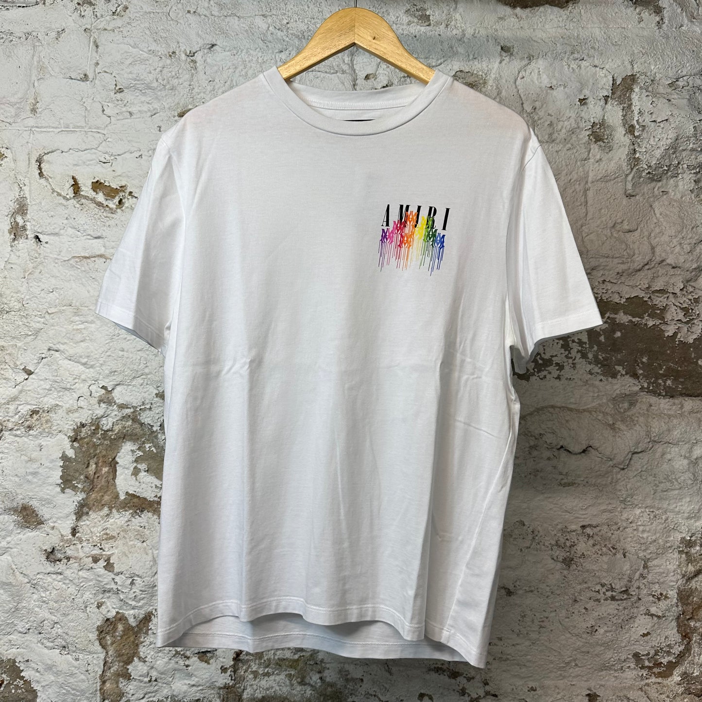 Amiri Multicolor AM T-shirt White Sz L
