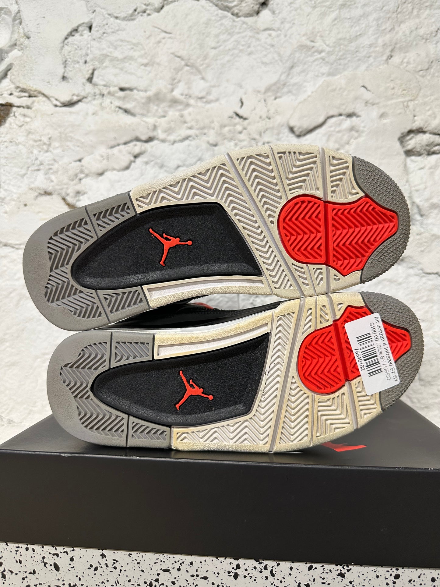 Air Jordan 4 Infrared Sz 6Y