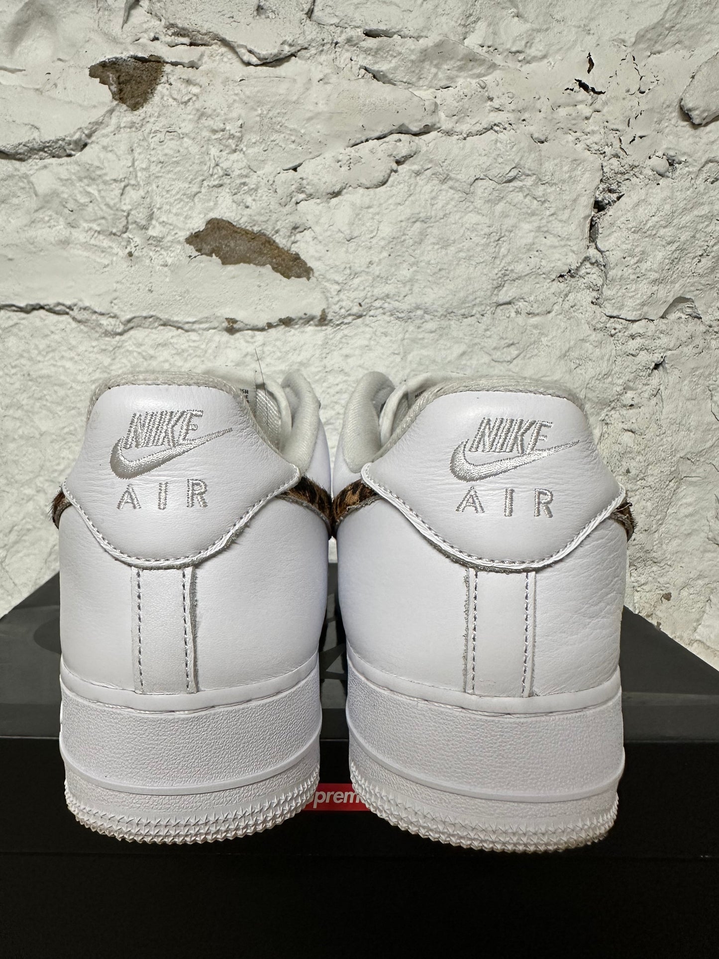 Nike Air Force 1 Supreme Goodenough Cheetah Print Sz 11