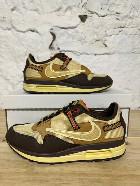 Nike Air Max 1 Travis Scott Baroque Brown Sz 9