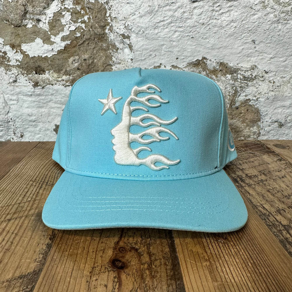Hellstar OG Logo Baby Blue Snapback Hat