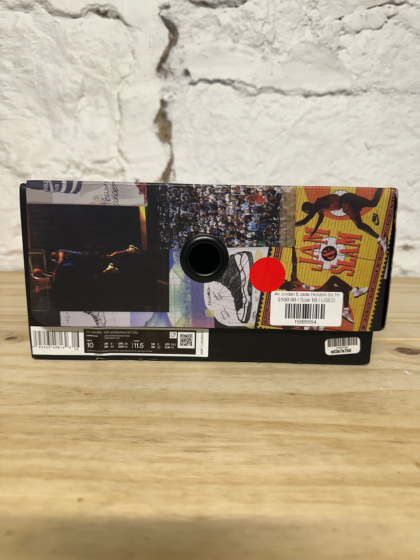 Air Jordan 5 Jade Horizon Sz 10