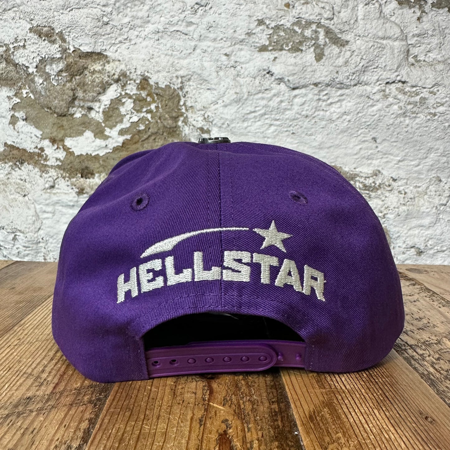Hellstar OG Logo Purple Snapback Hat