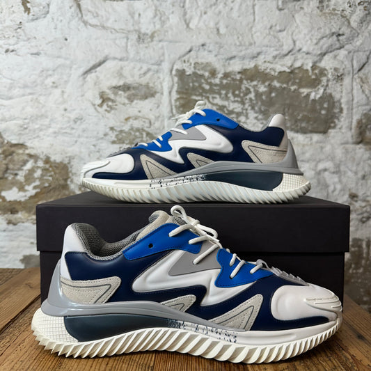 Valentino Blue White Navy Wade Runner Sneaker Sz 8 (41)