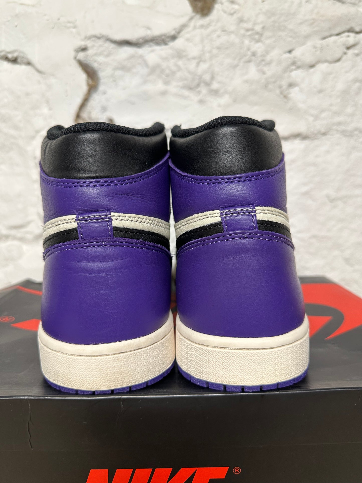 Air Jordan 1 High Court Purple Sz 10