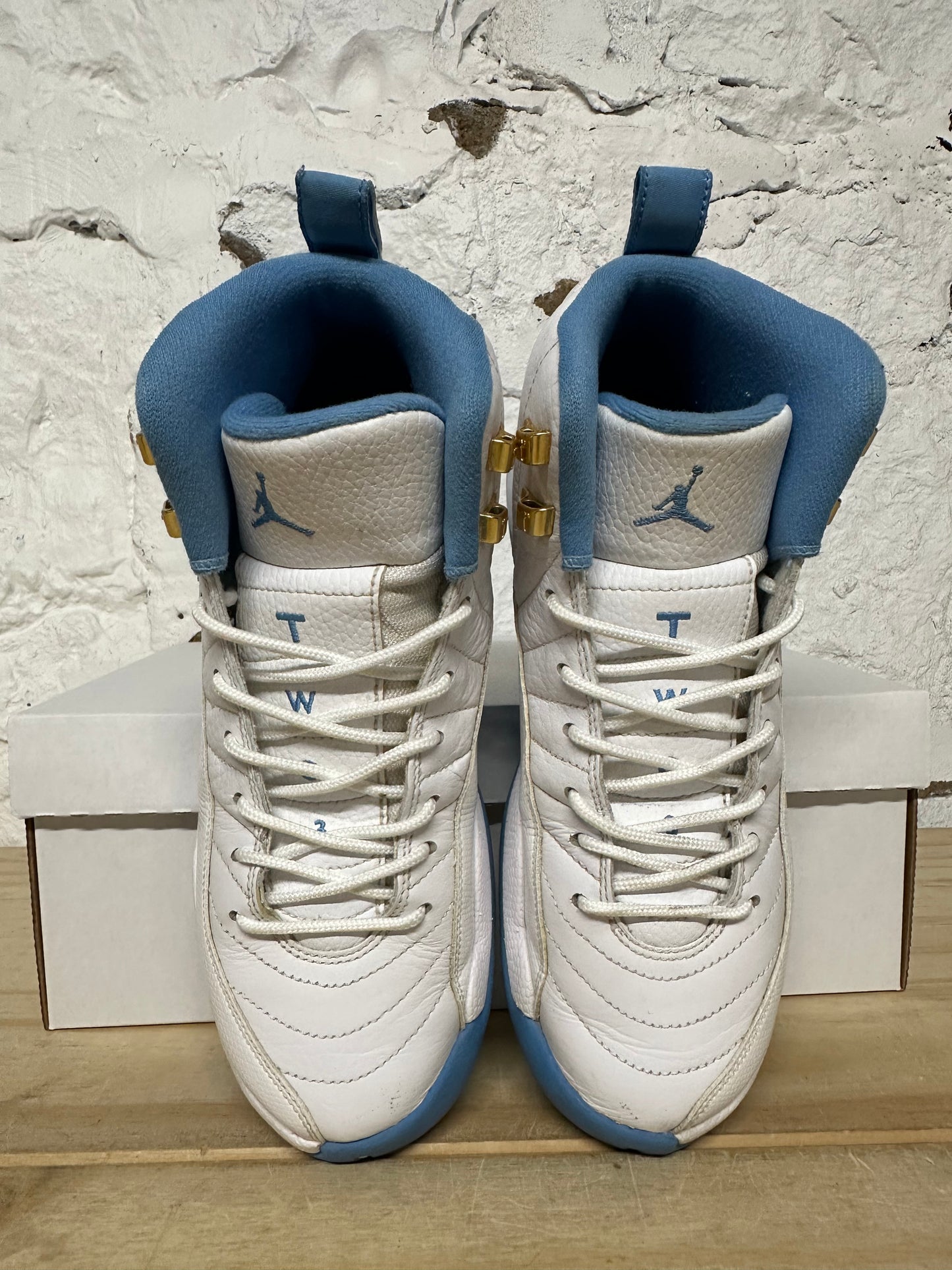 Air Jordan 12 University Blue Sz 7Y