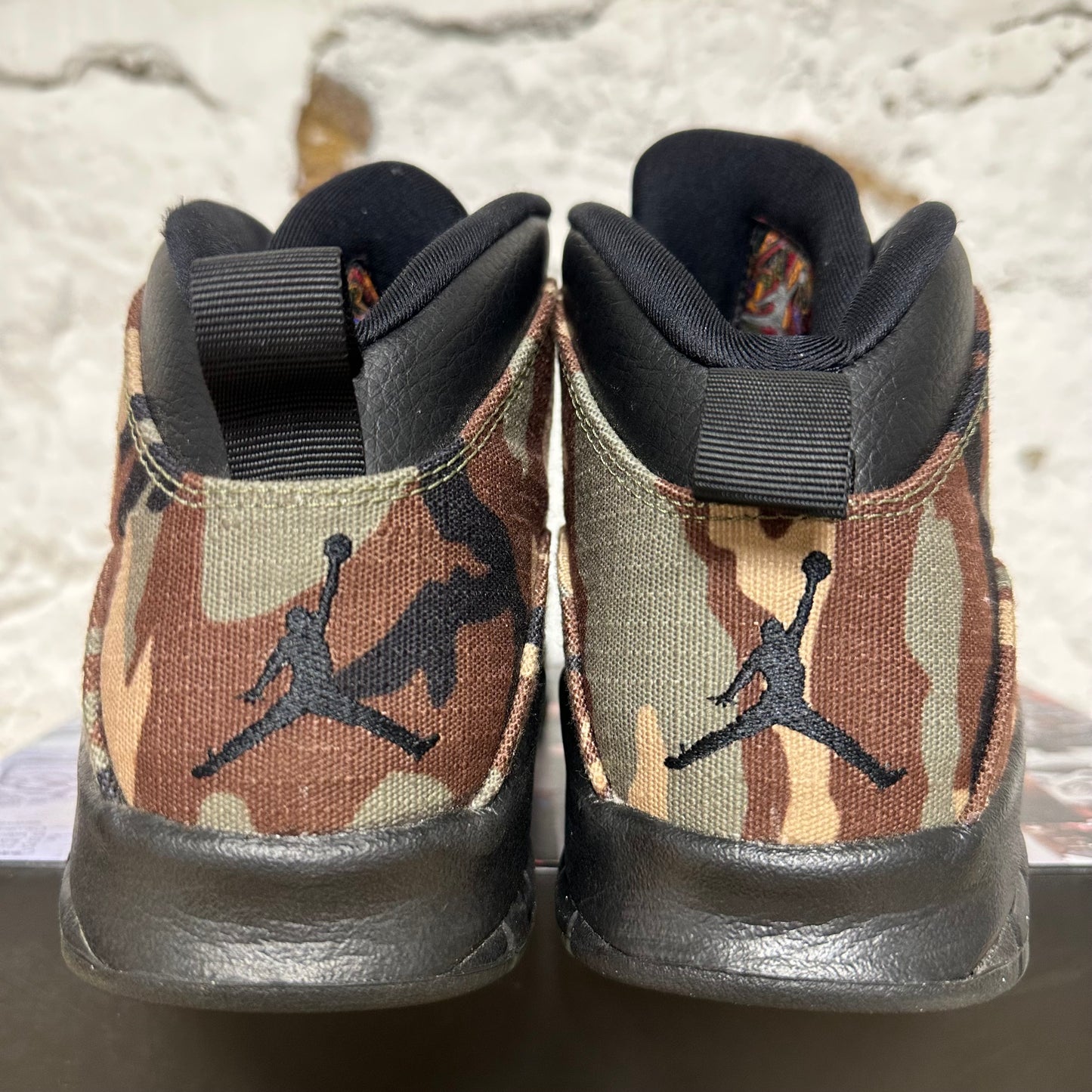 Air Jordan 10 Woodland Camo Sz 8.5