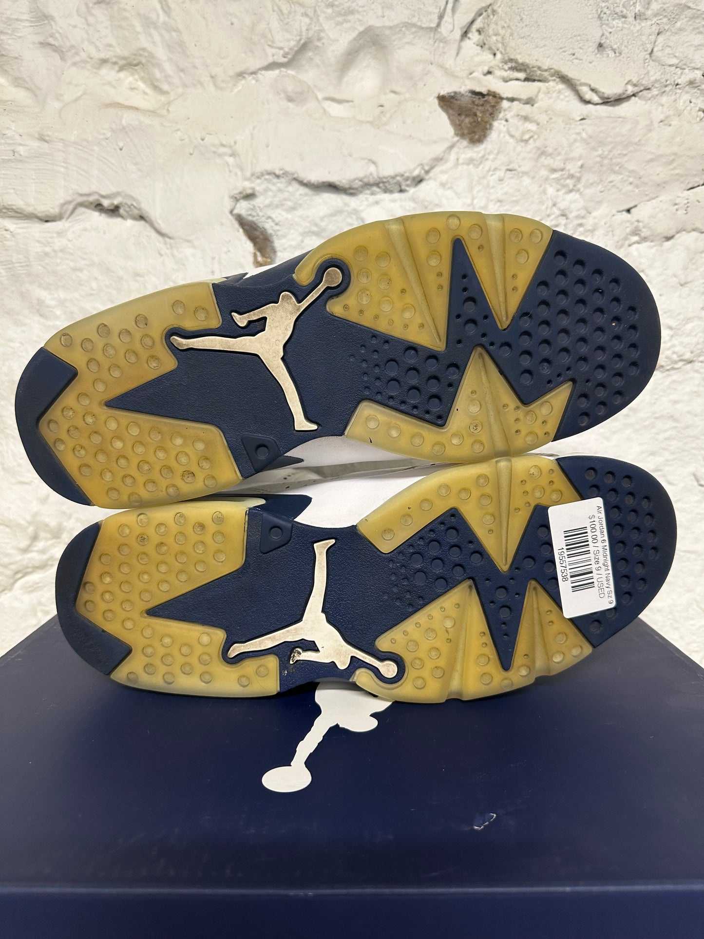 Air Jordan 6 Midnight Navy Sz 9