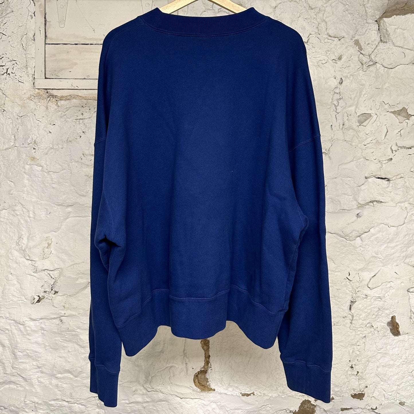 Palm Angels Teddy Bear Navy Crewneck Sz M